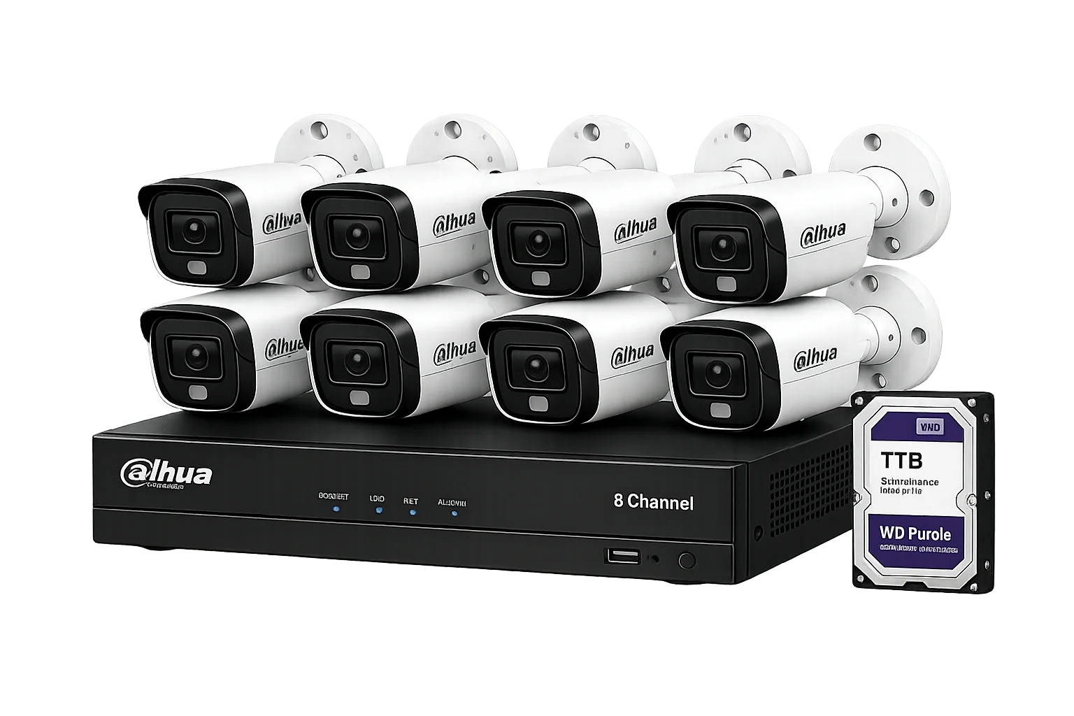 Paket CCTV Dahua 8 Channel