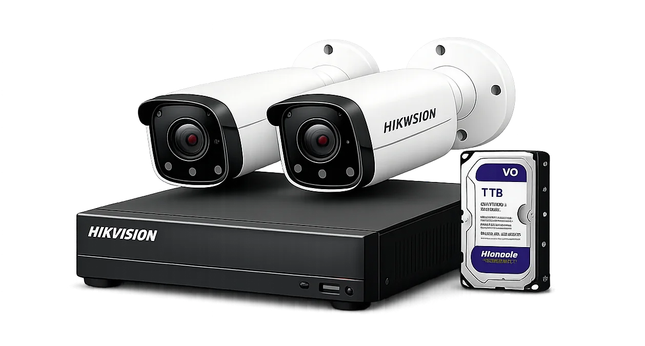 Paket CCTV Hikvision Original 2 Channel