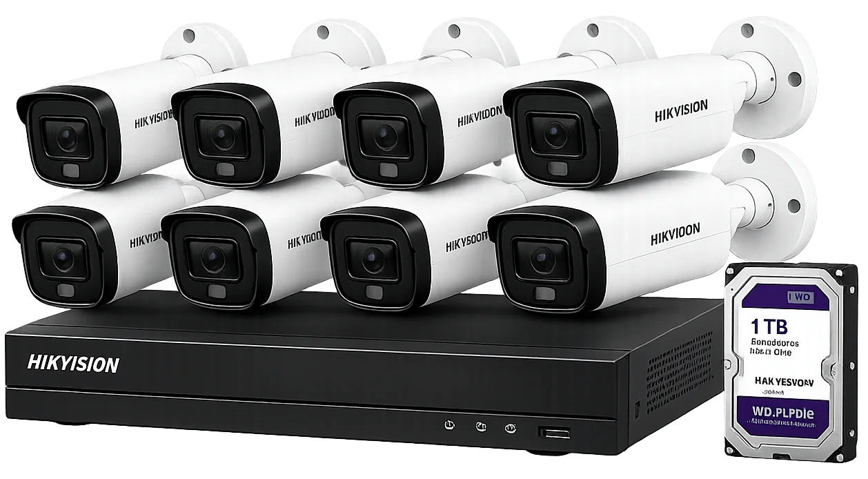 Paket CCTV Hikvision Original 8 Channel