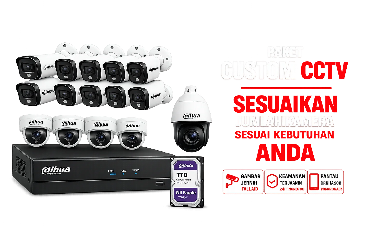 Paket CCTV Dahua Custom